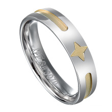 Factory-Ring Jewelry Triangle Enamel Titanium Steel Ring